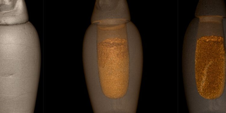 Le mode de vie des Egyptiens reconstitué grâce à des vases de viscères