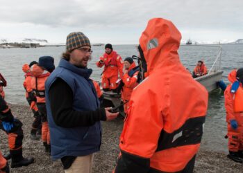 Sébastien Barrault, un Valaisan chef de base dans l’Arctique