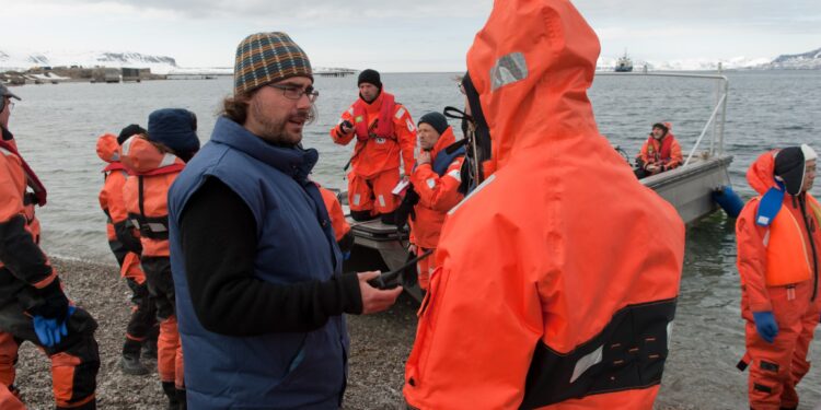 Sébastien Barrault, un Valaisan chef de base dans l’Arctique