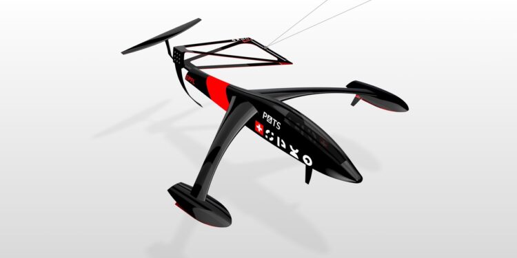 Battre le record de vitesse sur l’eau sans moteur (121 km/h): le pari fou de trois ingénieurs de l’EPFL