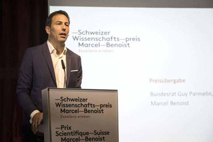 Swiss Science Prize Marcel Benoist 2019 ceremony
