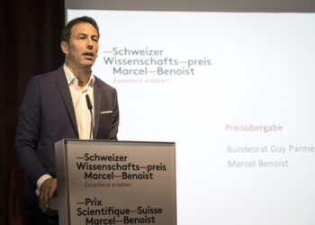 Swiss Science Prize Marcel Benoist 2019 ceremony
