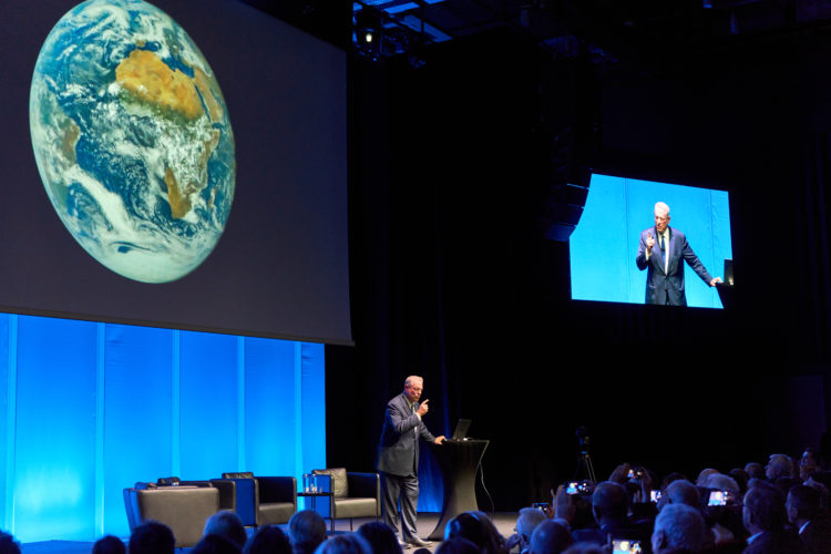 An evening with Al Gore: Global challenges and the role of science